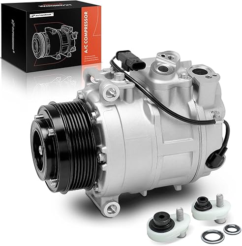 A-Premium Compresor de aire acondicionado con embrague compatible con Mercedes GLE43 AMG GLS450 GLS550 GLS63 AMG 2017-2019, GLE63 AMG 2016-2019, 6