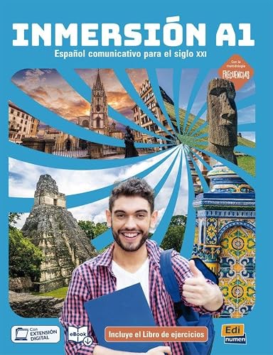Inmersión A1. Libro del estudiante + Libro de ejercicios + Code: Español communicativo para el siglo XXI.Con la metodología Frecuencias / Libro del estudiante + Libro de ejercicios + Code
