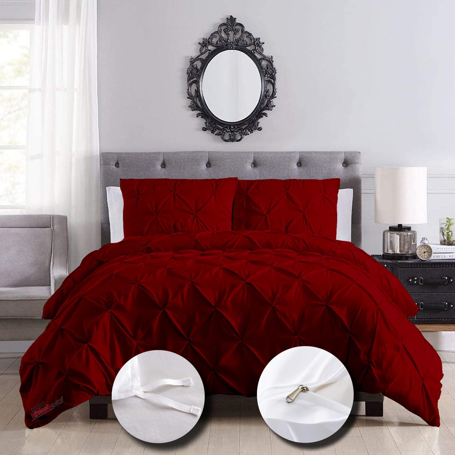 eBeddy Linens 800 TC Soft Egyptian Cotton Oversized King