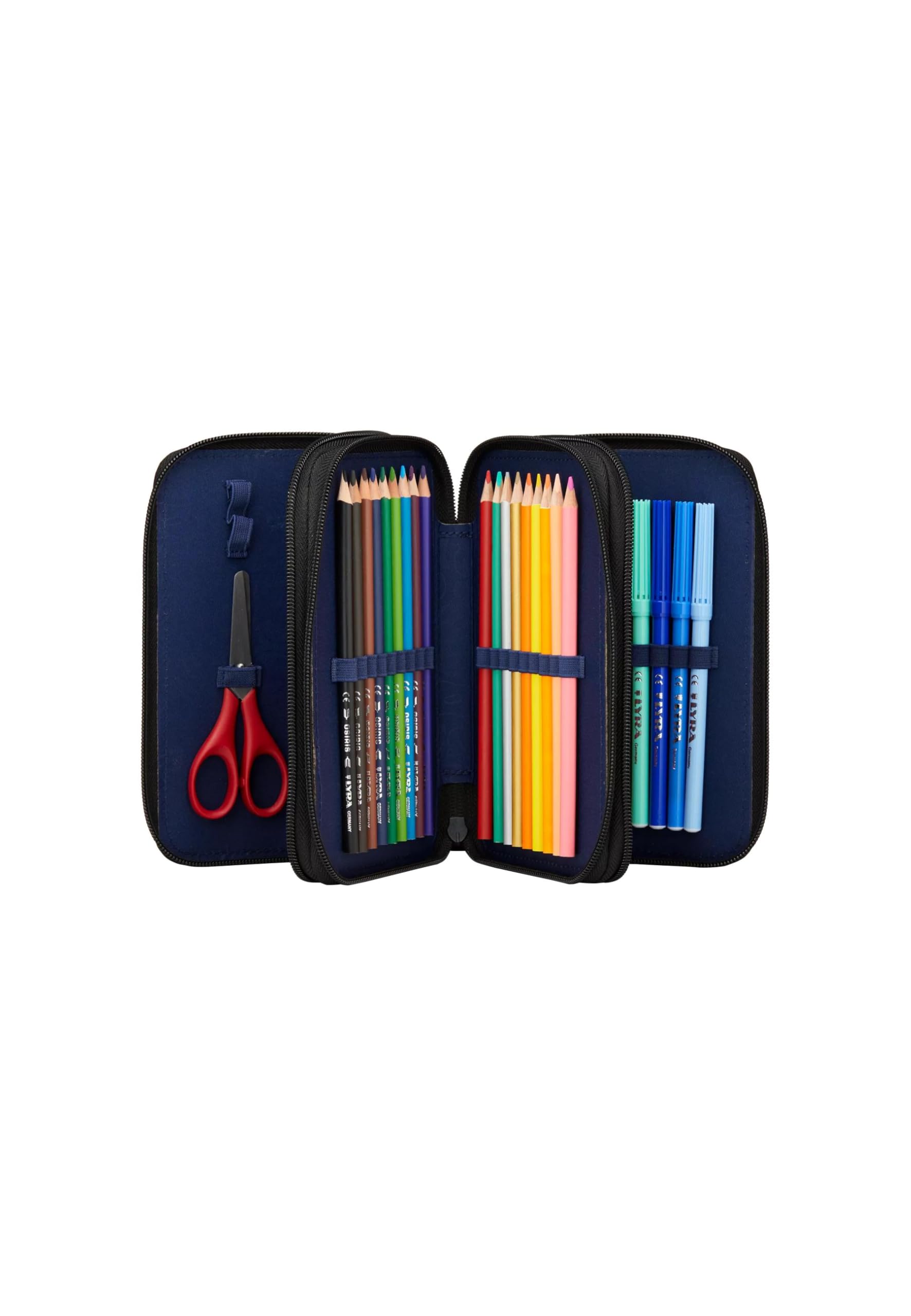 Ergobag Maxi Mäppchen Bärlaxy Lila