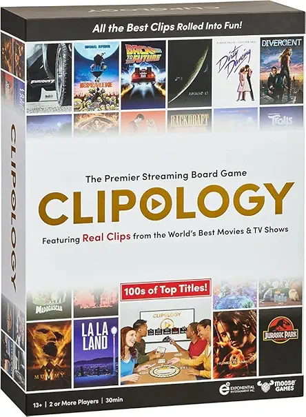 Clipology Game - The Premier Streaming Board Game...