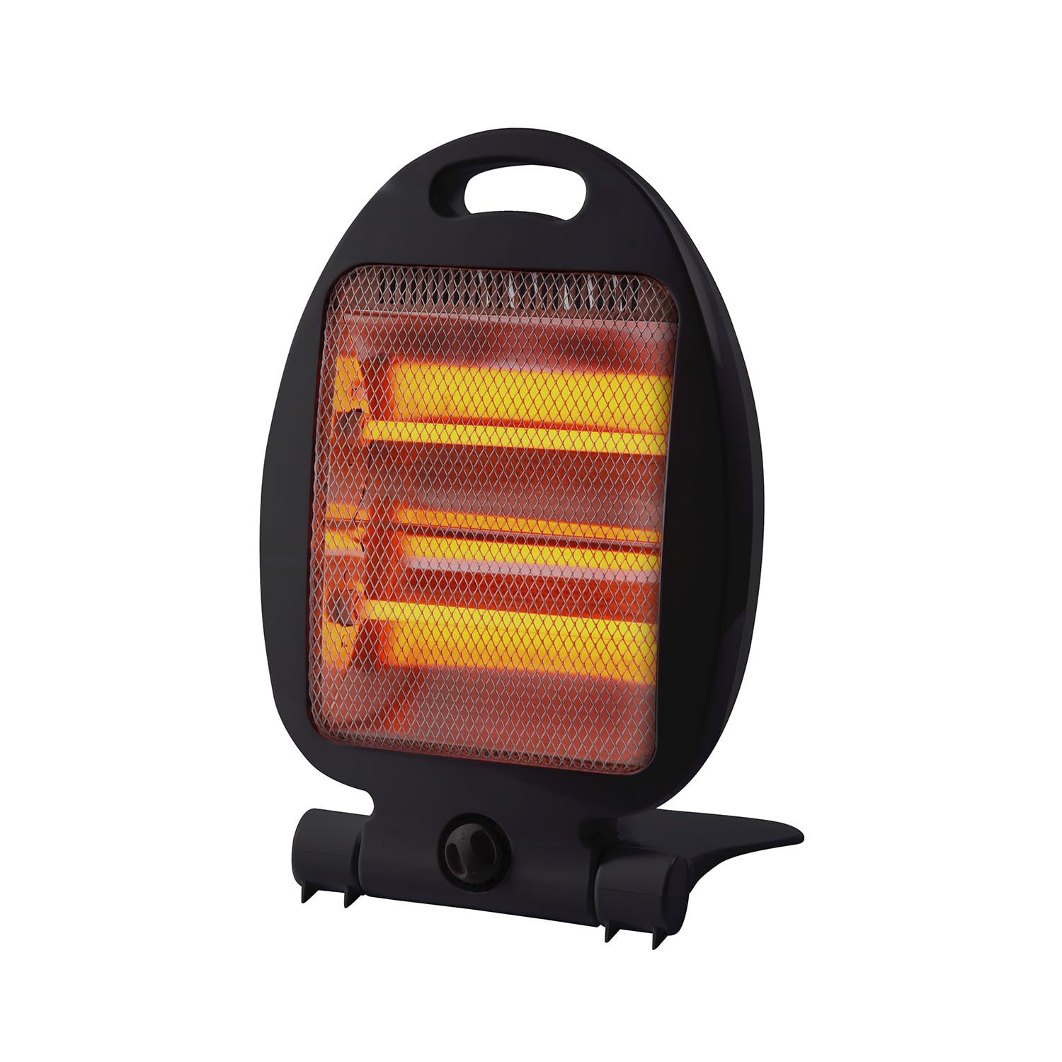 Stufa Al Quarzo 2 Potenze 400/800 W Grigio Con Maniglia Richiudibile Cm 25 X 10 X 36 Cm 1