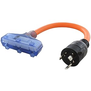 AC WORKS L5-30 Generator Distribution Cord