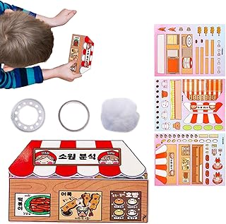 幼児向けの忙しい本、幼児向けの静かな本,感覚ビジーブック プリスクールビジーブック ステッカー付き - 知育玩具 クリエイティブ幼稚園 忙しい本 家庭用幼稚園用