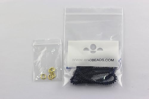 Miniatura 3 de gemas naturales, cuentas sueltas redondas, piedras de cristal de energía con poder curativo, para hacer joyas