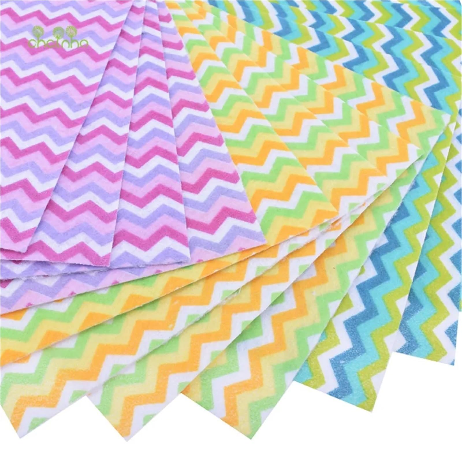 Tissu en feutre imprimé non tissé polyester 40 pièces Pour Bricolage
