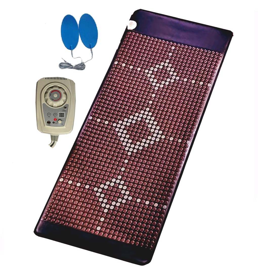 Carefit NanoGem Infrared Stone Heating Mattress with TENS Pads | Chronic Back Pain Relief Portable Bed for Home & Office (B0DCFLGJ5X) Amazon Price History, Amazon Price Tracker