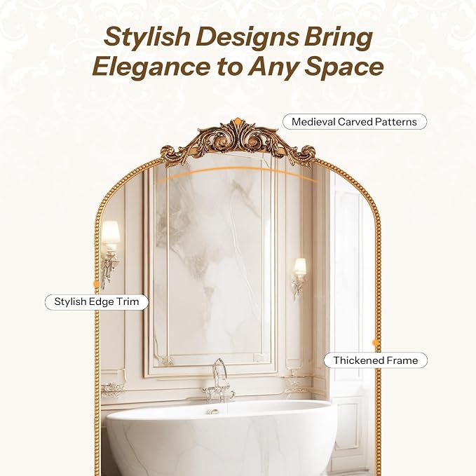 Botiquín vintage para baño 24x35 con espejo y almacenamiento miniatura 8