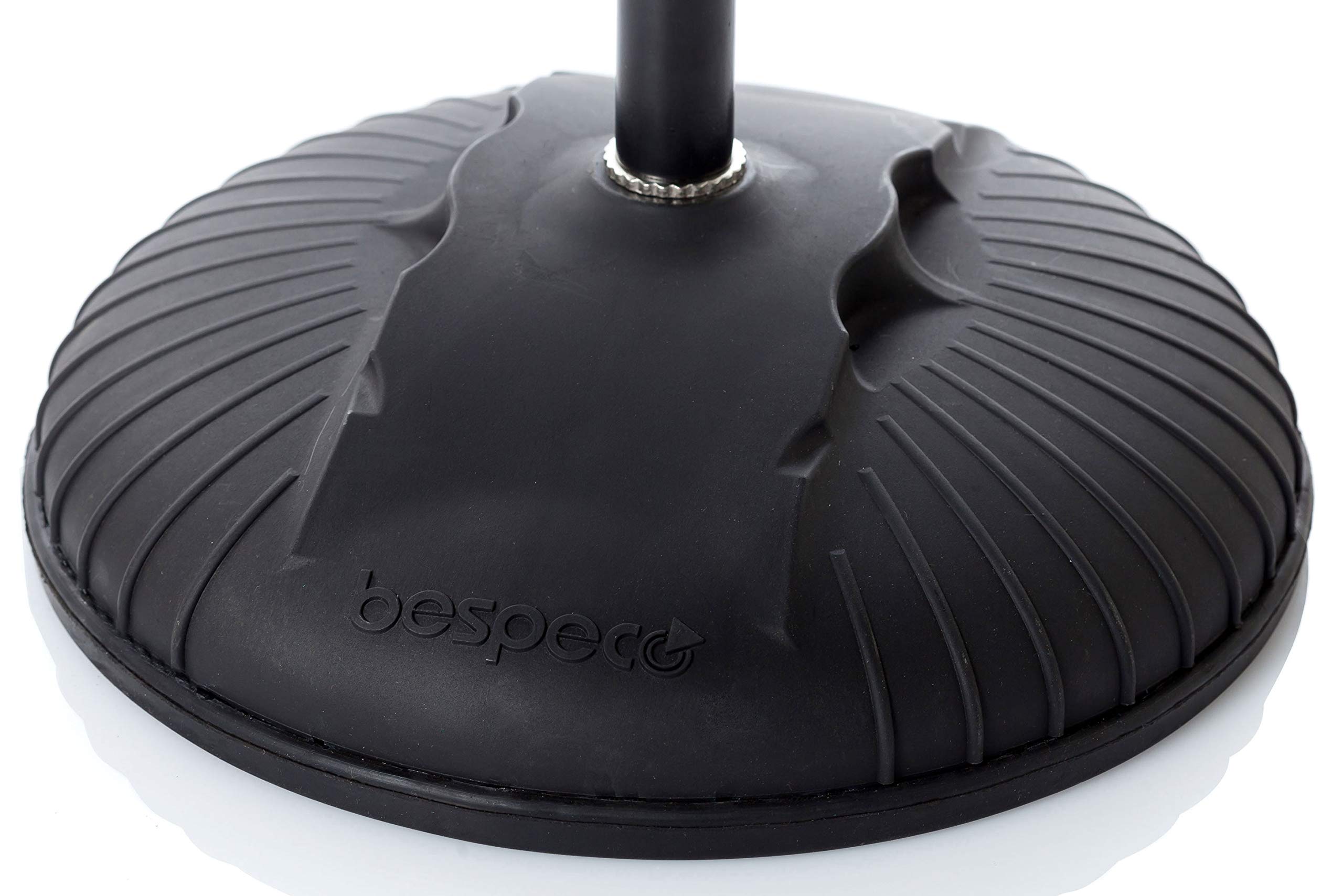 BESPECO MS16 - Asta microfonica professionale dritta e a giraffa con base tonda