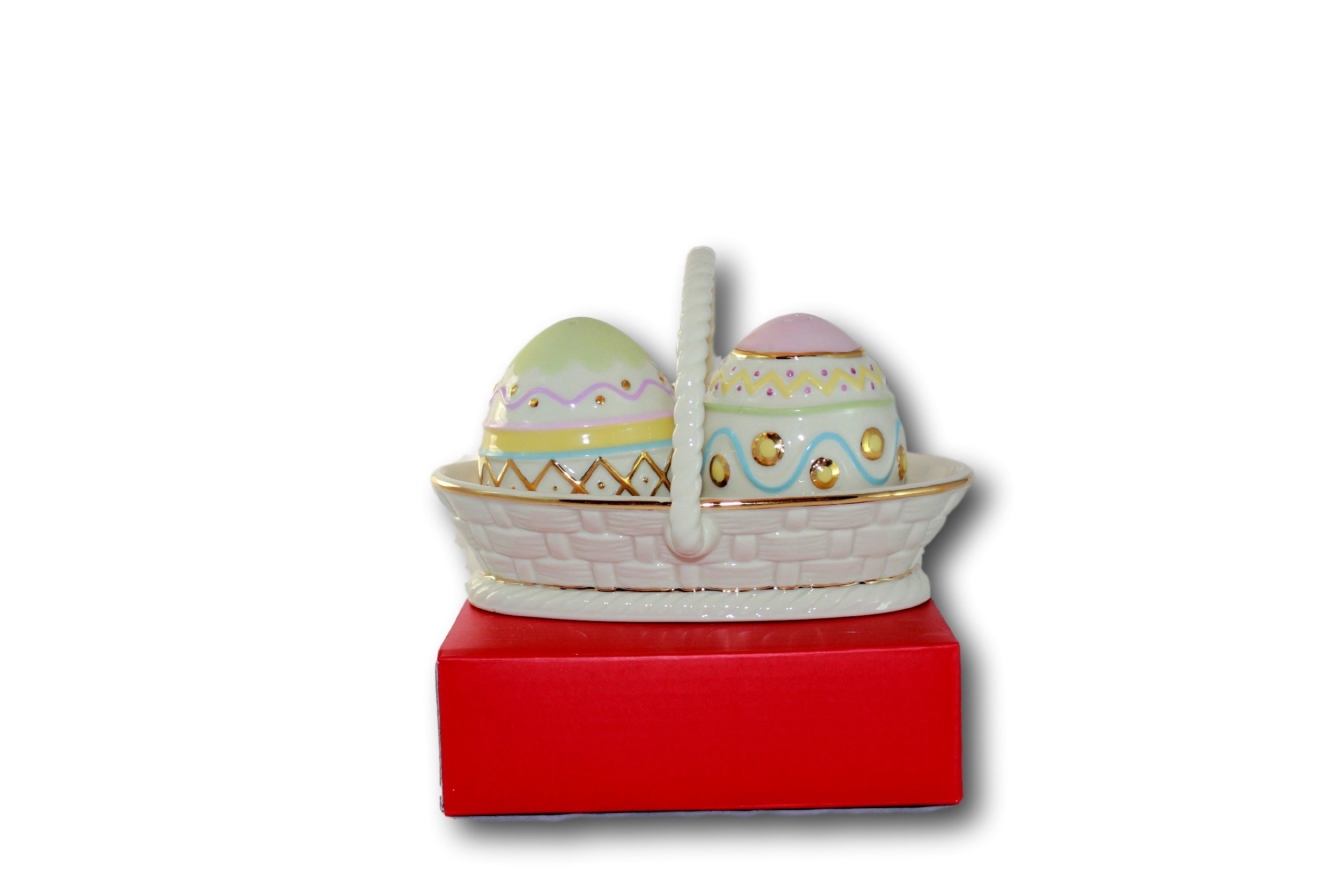 Easter egg salt and pepper Lenox pour repas de printemps