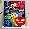 Painting Canvas Set with Numbers Brush Paint Included Slat Retracted 40x50 CM - Inverted Face