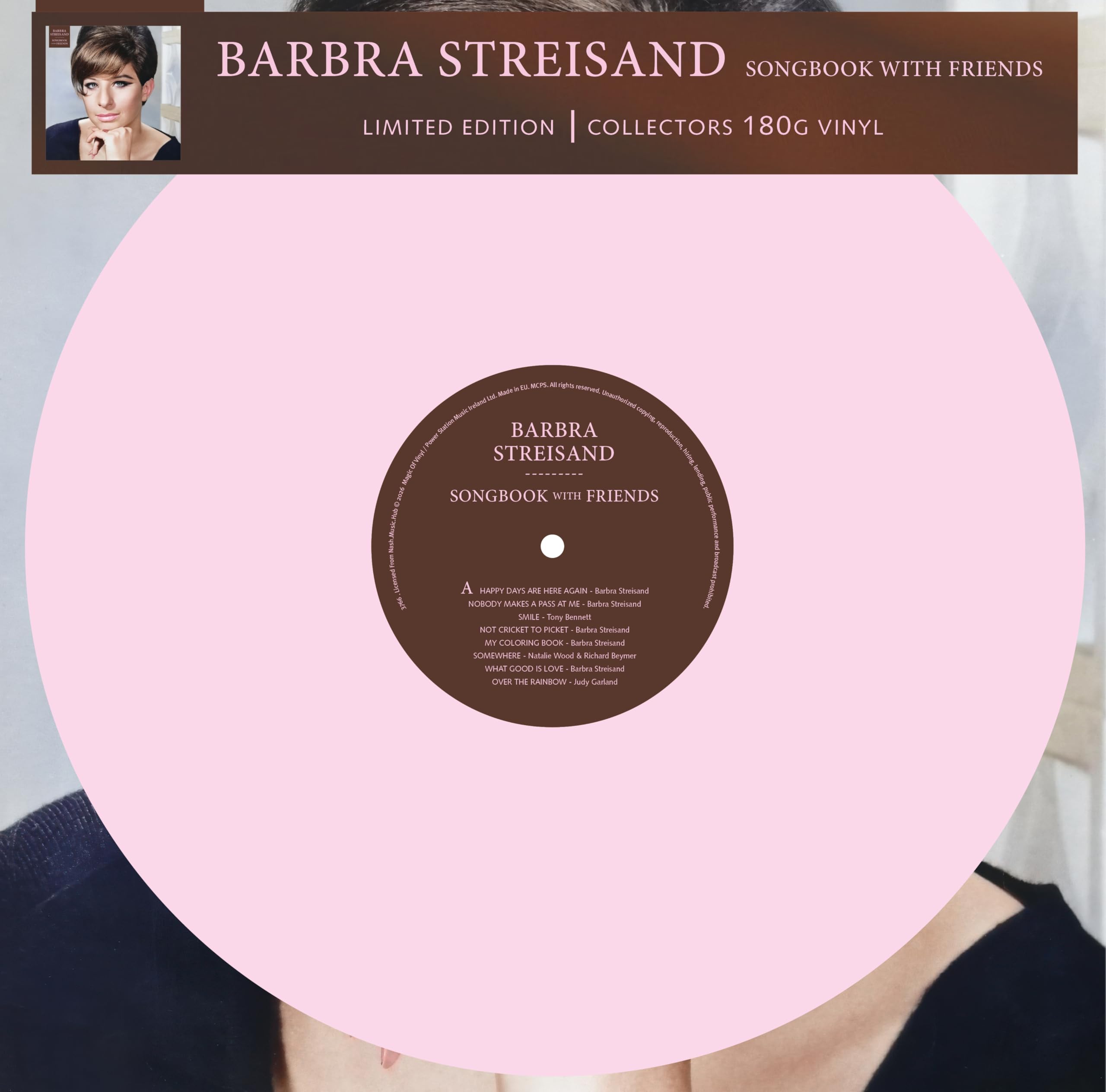 Barbra Streisand - Songbook With Friends - Limitiert - 180gr. Rosé [VINYL]