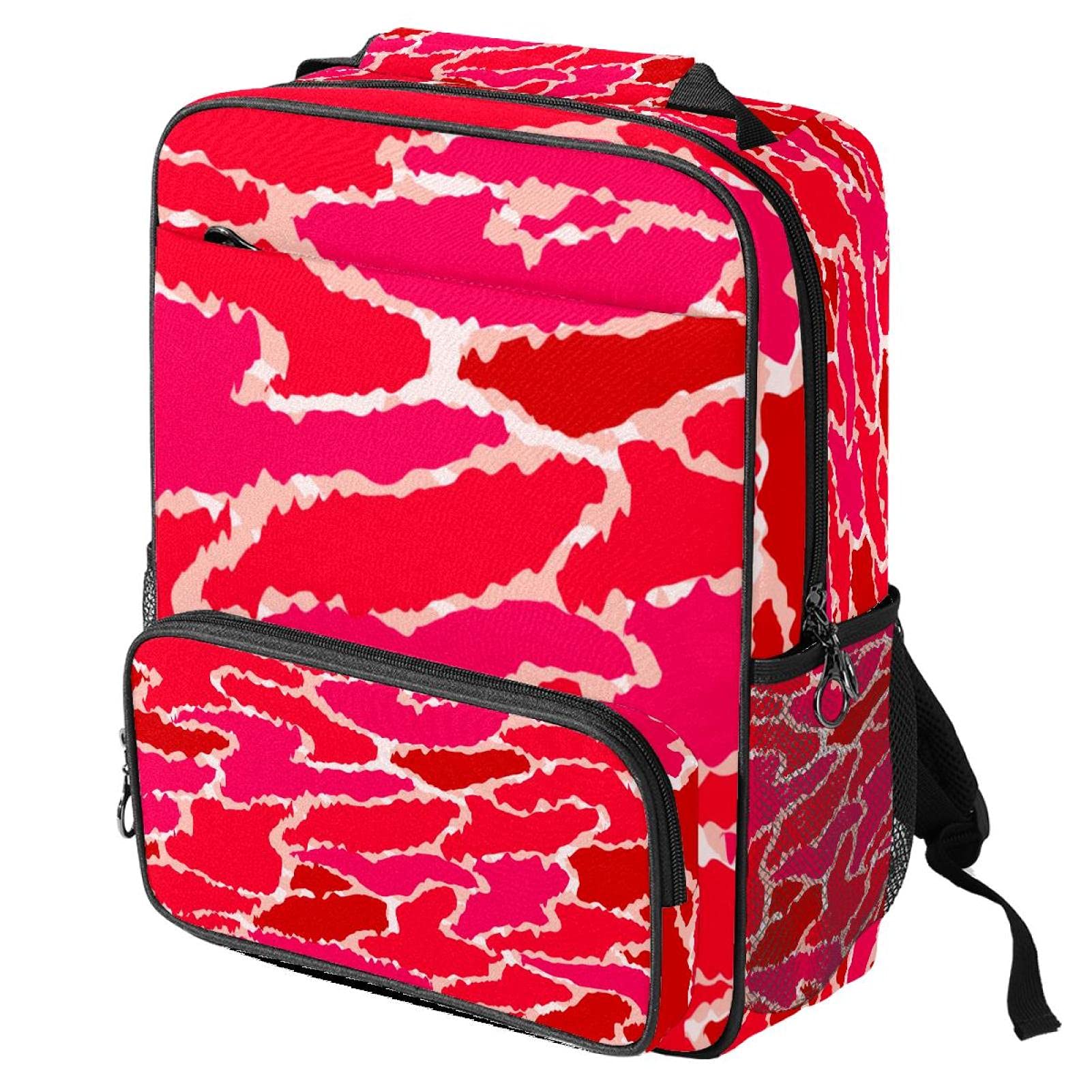 Sac à dos ordinateur portable rose pour les cours de l'étudiante active - 8