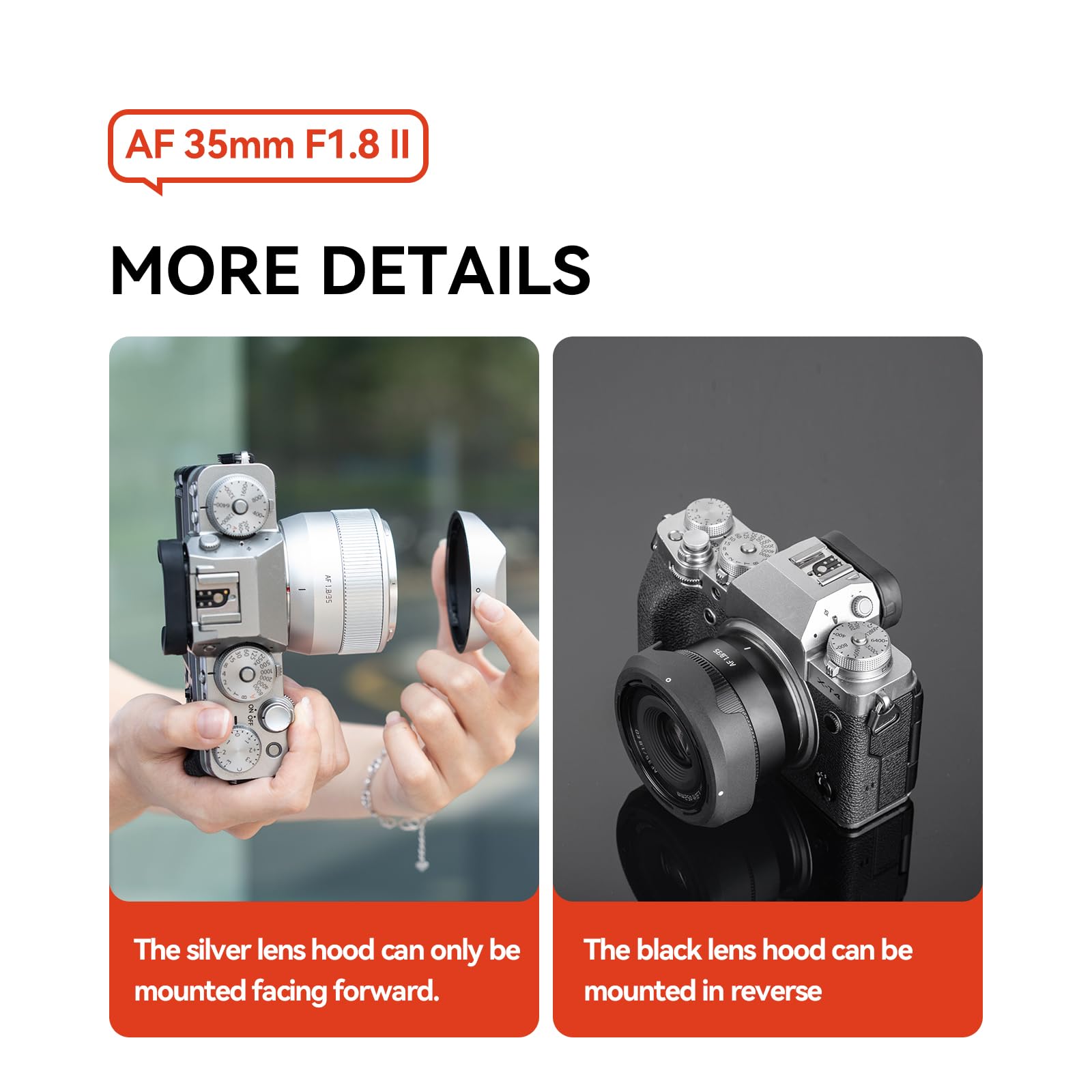 Amazon.com : TTArtisan AF 35mm F1.8 Mark II Silver for Z-Mount APS