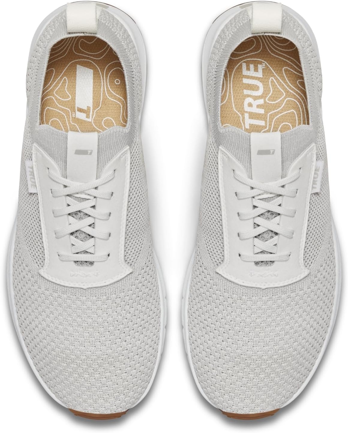 TRUE Linkswear All Day Knit Breathable Lightweight Golf and Lifestyle Shoe for Men's with Stretch Knit Upper and Versatile Traction