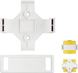 GL.iNet WiFi Router Holder Wall Mount with Screws, Compatible with GL-AR150, GL-AR150-Ext, GL-AR300M, GL-AR300M-Ext, GL-MT300N-V2 Mini Router, Networking Device Bracket, Easy to Install (White)