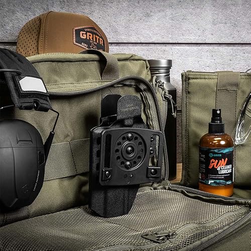 Miniatura 84 de GRITR Omni IWB/OWB Kydex - Funda modular para Sig, Glock, Springfield, Walther, S&W, Canik y más, accesorio ambidiestro para pistola EDC con corte