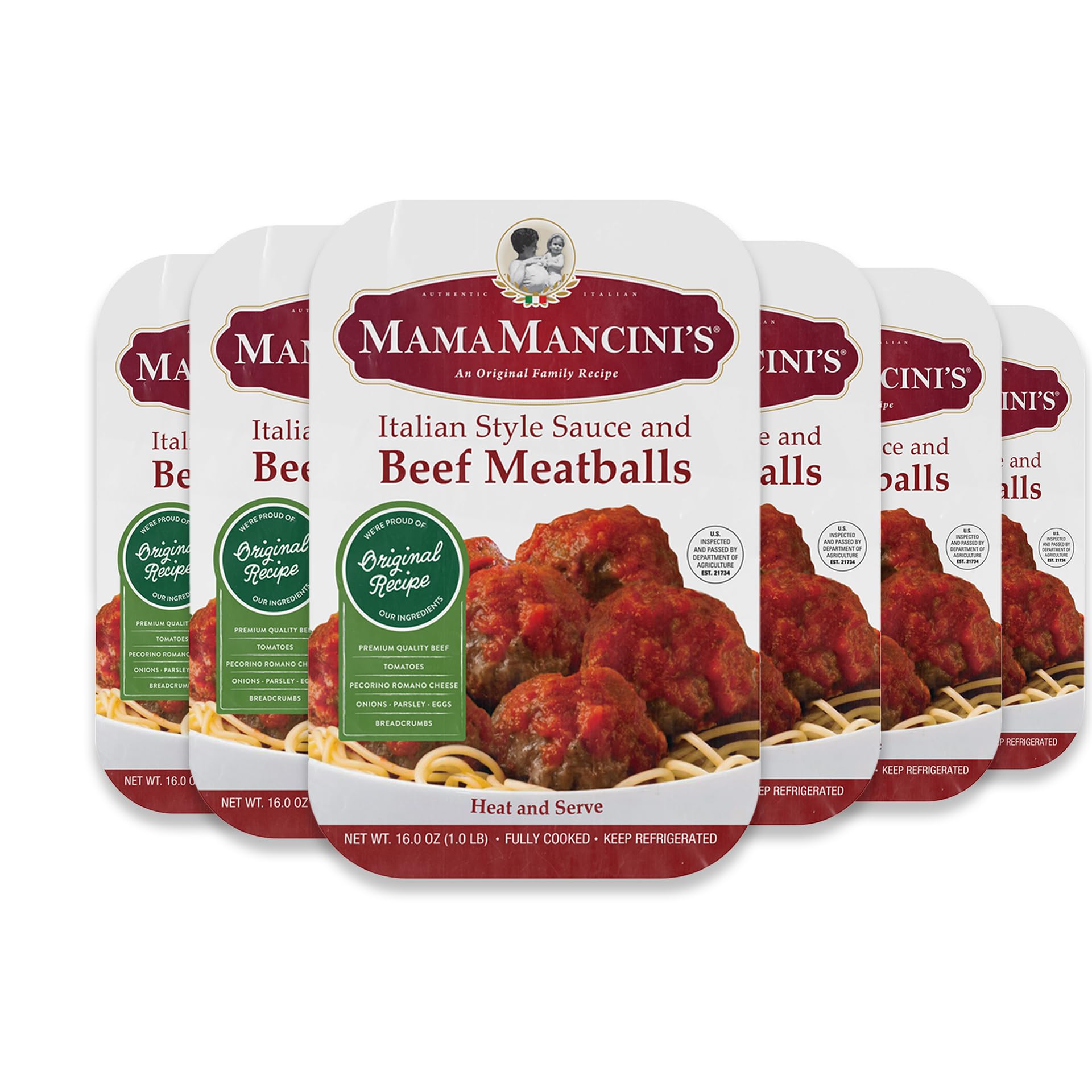 Amazon.com: Mama Mancini's Beef Meatballs in Italian Style Pasta