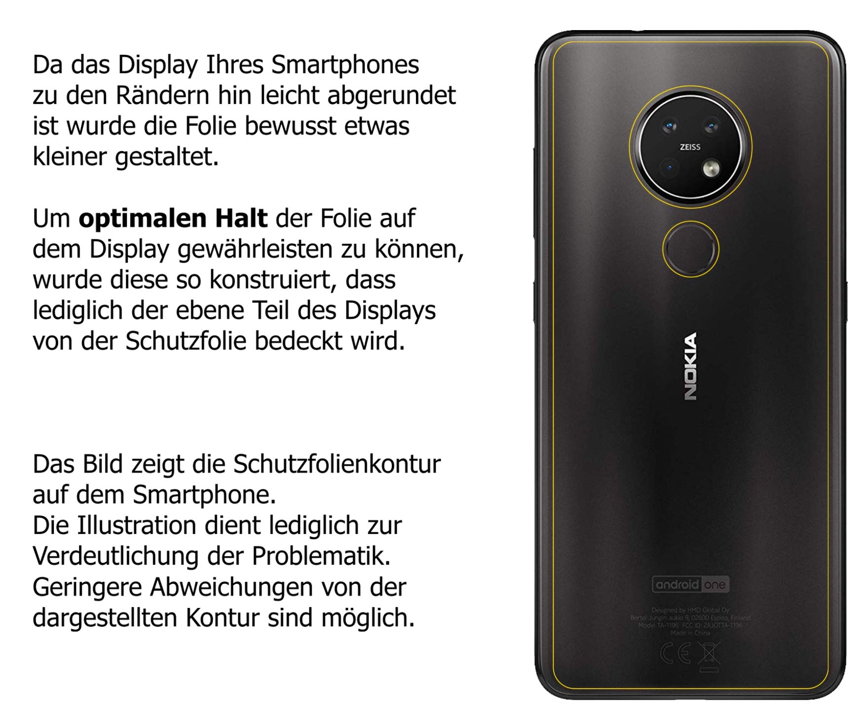 Film Protection écran Verre Trempé 9H Pour Nokia 7.2 Et 6.2 - Ultra Clair Anti-rayures