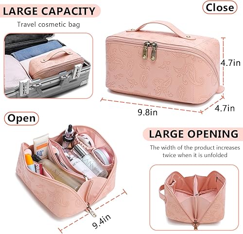 Miniatura 3 de Bolsas de maquillaje para mujer Rosado