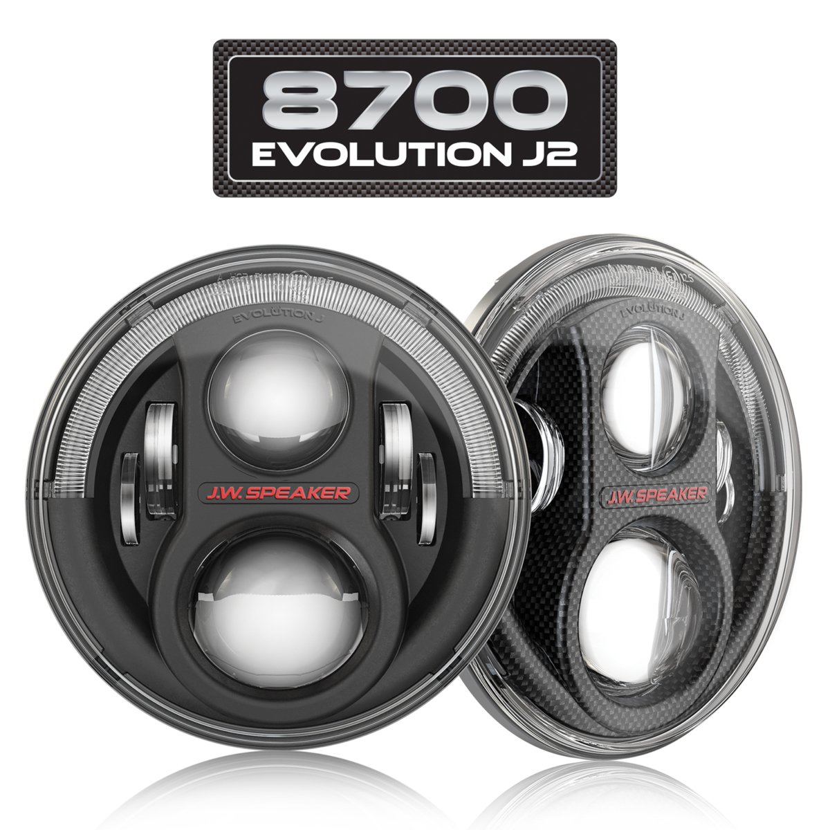 Mounting Ring Kit, 2017 Jeep 7" Round