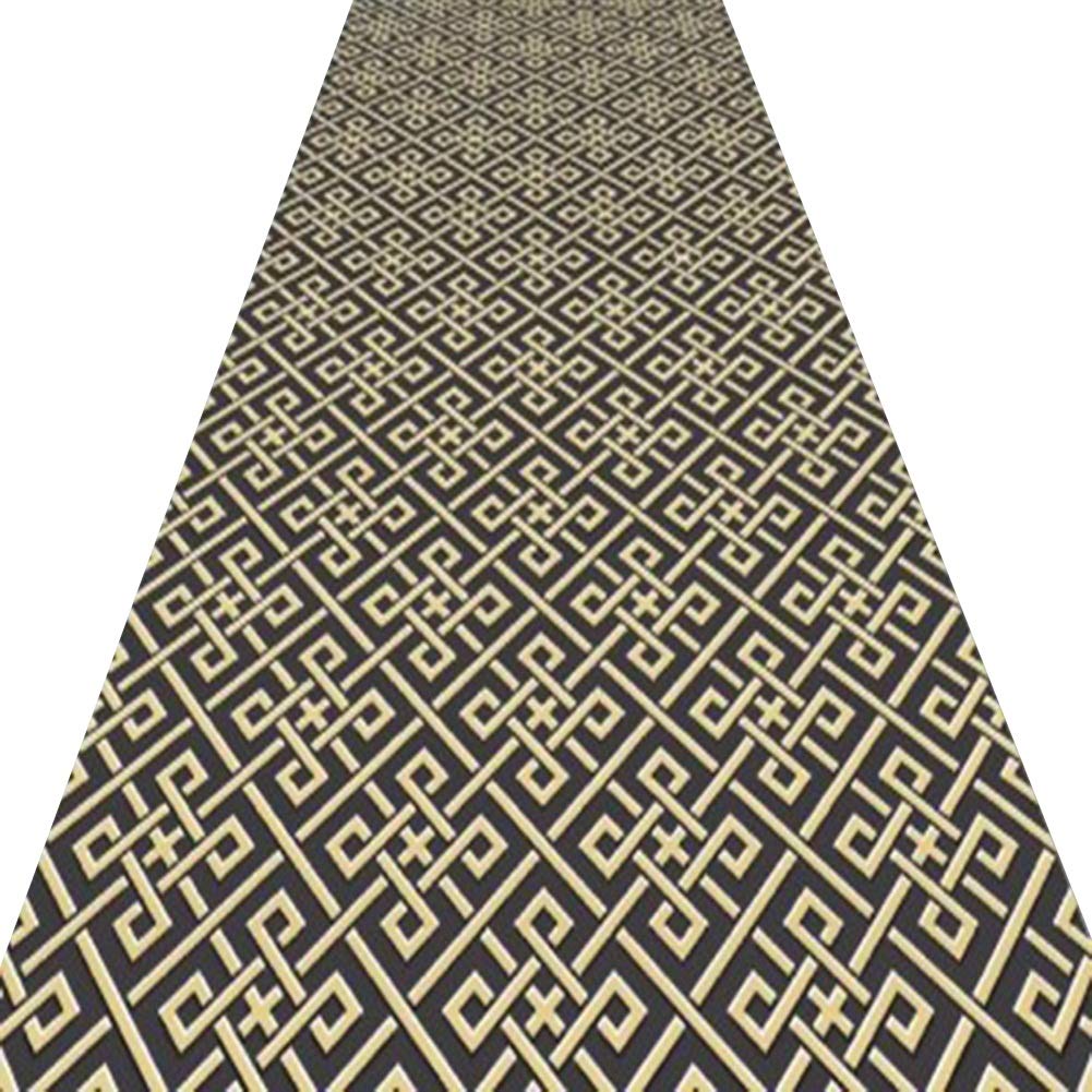 Alfombras de pasillo largo color sólido lavable de 6 mm de espesor