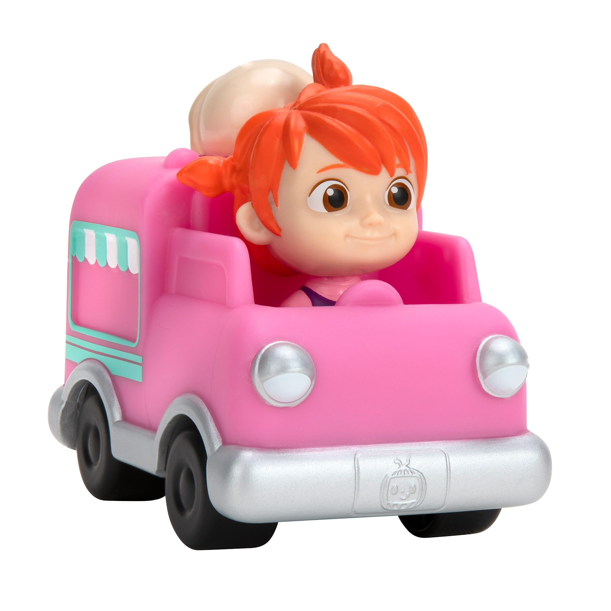 CoComelon YoYo Ice Cream Truck Mini Vehicle - Features Built-In YoYo in Ice Cream Truck Toy Car - Toys for Kids, Toddlers, and Preschoolers