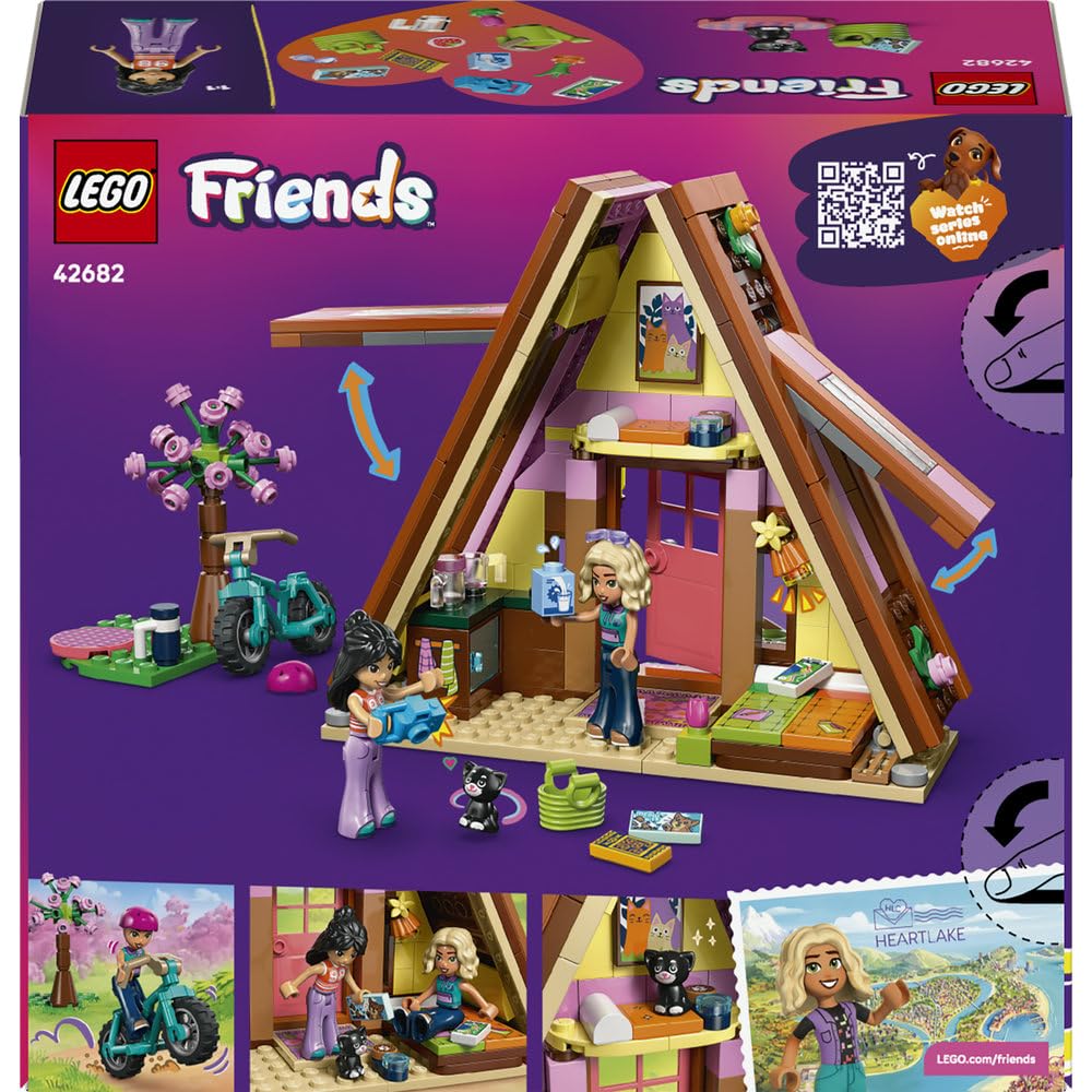 LEGO Friends Domek na luksusowym kempingu, zabawka konstrukcyjna dla dziecka, zestaw do zabawy w odgrywanie ról, pomysł na prezent dla dziewczynki lub chłopca od 6 lat 42682