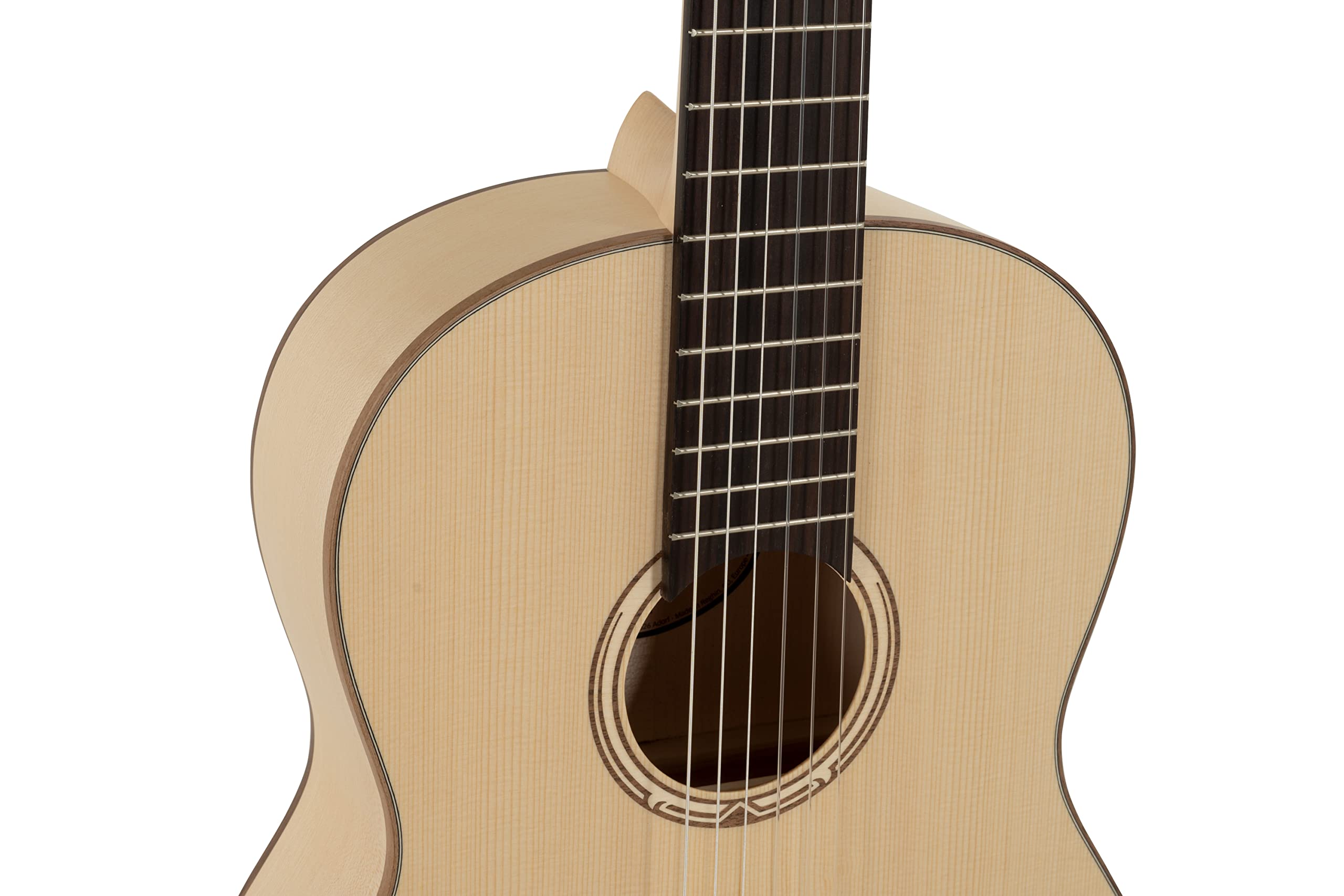 GEWA chitarra da concerto, chitarra classica Pro Natura Gold - misura 4/4 - tavola armonica in abete massello - fondo/fasce in acero massello - colore naturale - satinata