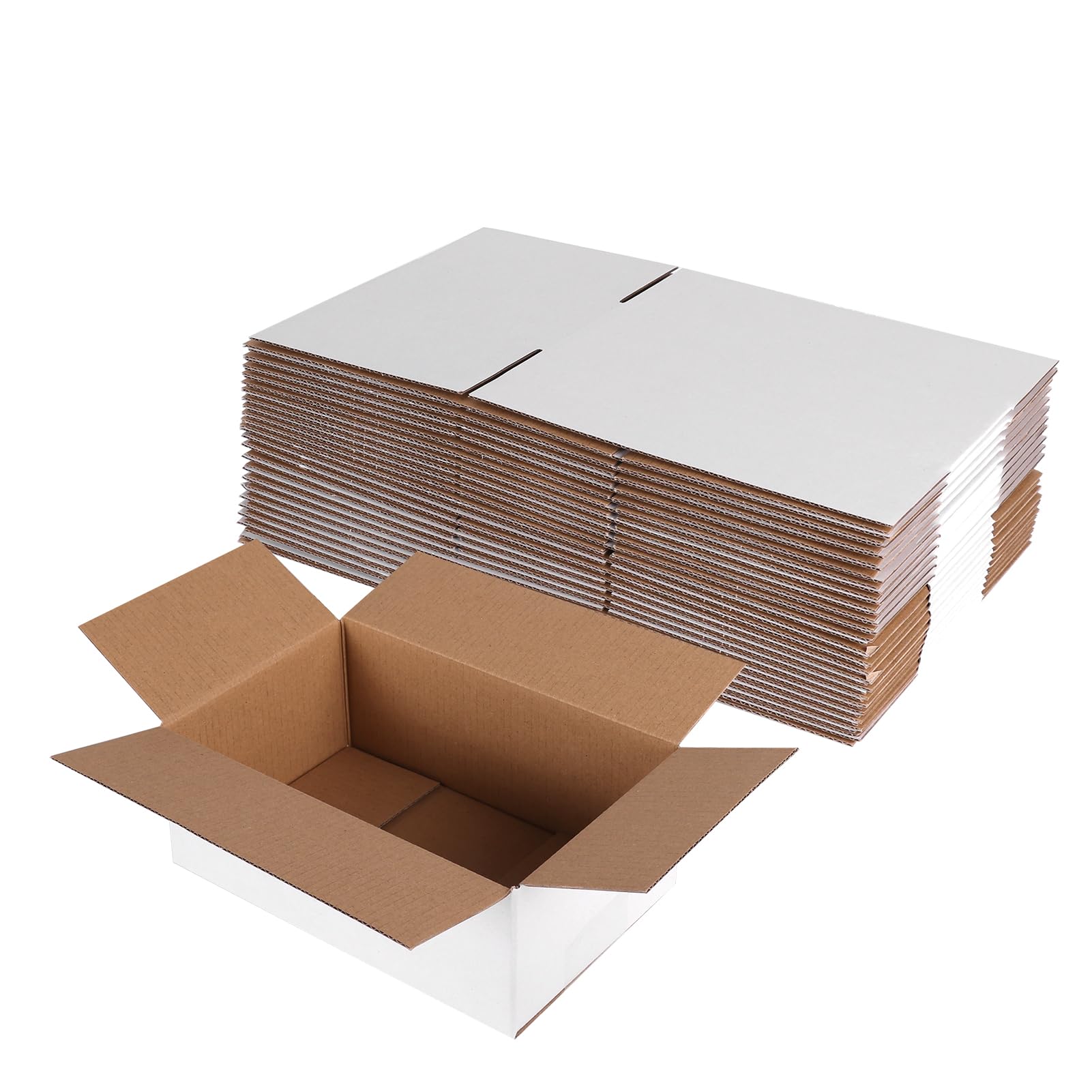 Boîtes d'expédition Hoikwo en carton blanc pour colis de petites entreprises