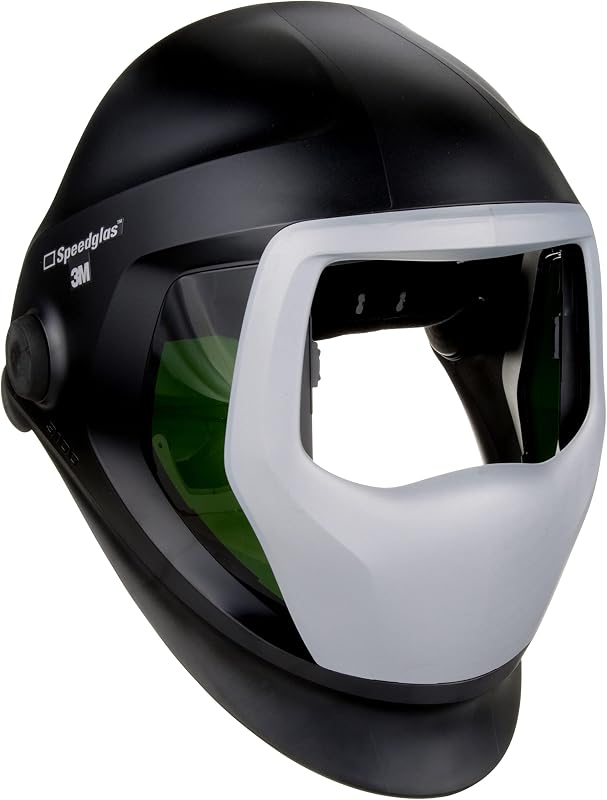 3M Speedglas 9100 Welding Helmet 06-0300-51SW, with SideWindows, Headband and Silver Front Panel, No ADF,