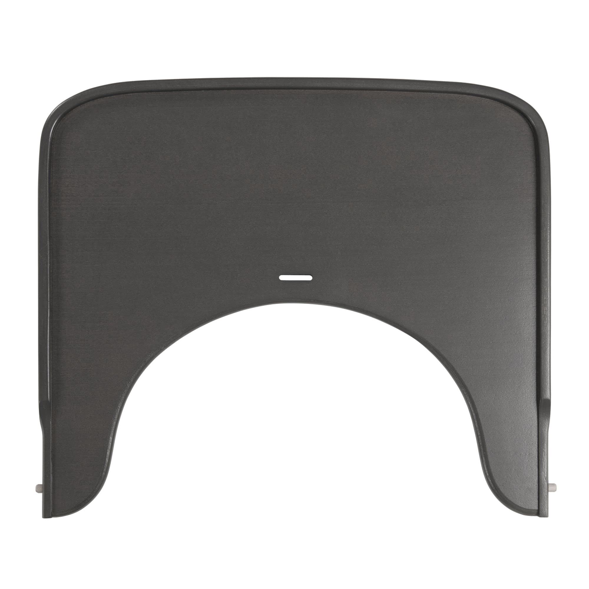 hauck Bandeja Trona Madera de Haya Certificada FSC® para Alpha Plus y Beta Plus - Accesorio Trona Evolutiva Comer con Borde Elevado - Tablero Superficie lisa - para Niños de 6-36 Meses - Charcoal