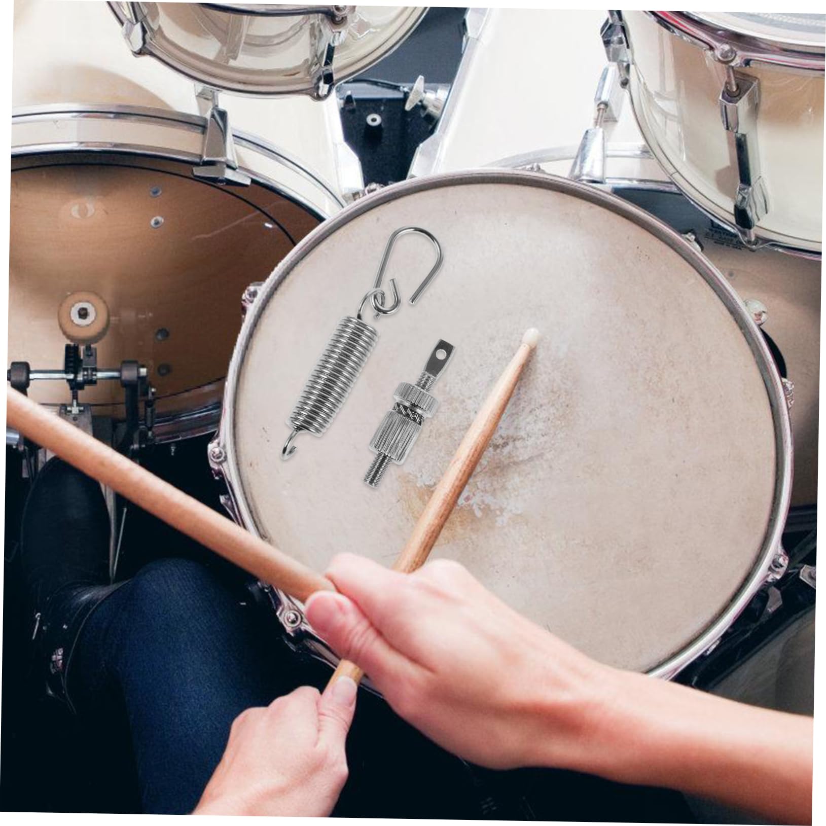 BESTonZON Drum Foot Pedal Spring for Percussion High Tensile Strength Drum Set Accessory Parts