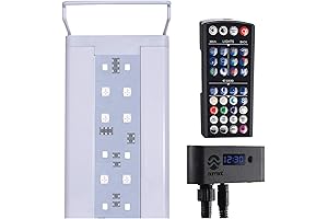 USA 18-24" Inch White Full Spectrum Freshwater LED Aquarium Plant Light 10...