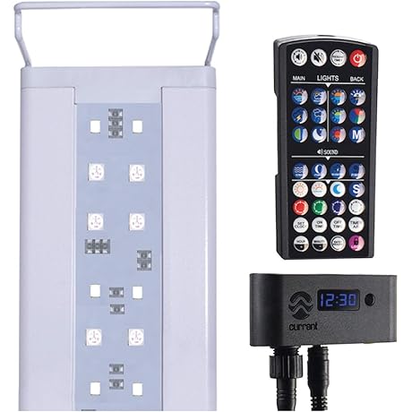 USA 18-24" Inch White Full Spectrum Freshwater LED Aquarium Plant Light 10...