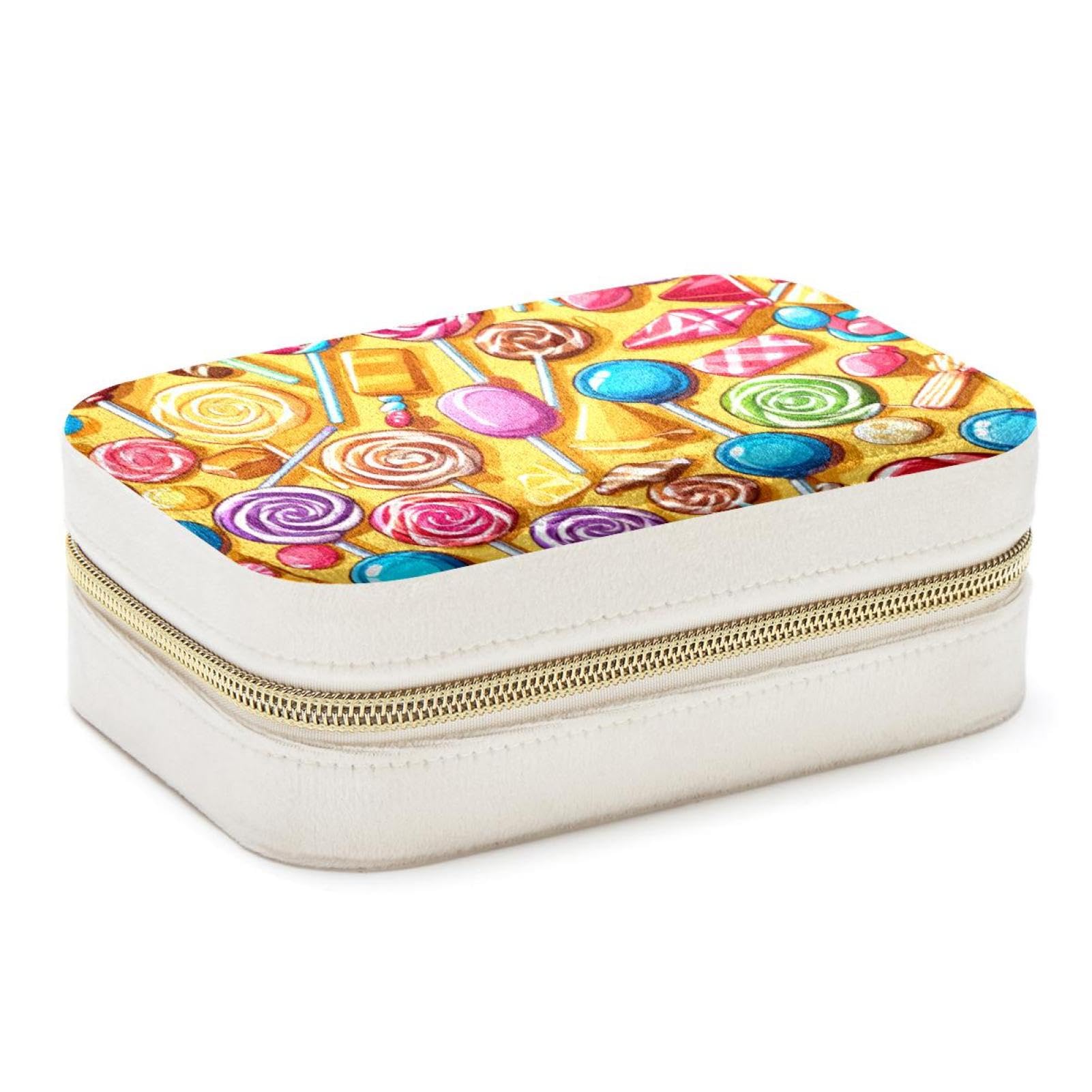 Boîte à bijoux de voyage portable pour éviter les nœuds de colliers et bagues