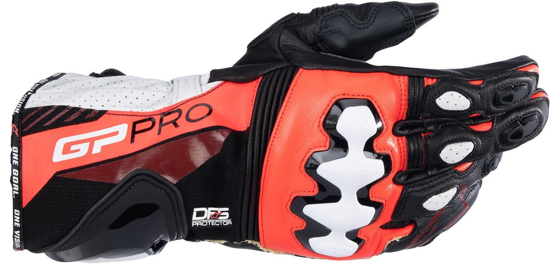 Alpinestars GP Pro RS4 Gloves XX-Large Black Red Fluo White