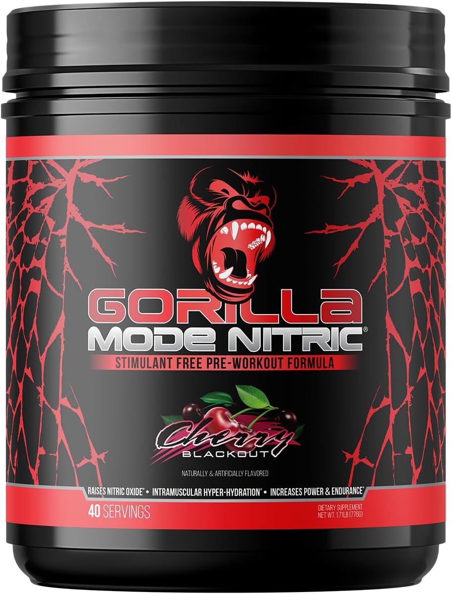Gorilla Mode Nitric Upgraded Stimulant Free... Gorilla Mode Nitric Upgraded Stimulant Free...