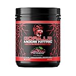 Gorilla Mode Nitric Upgraded Stimulant Free Pre-Workout - Best Tasting and Most Effective Stimulant Free Pre-Workout/Massive Pumps  Vasodilation  Power / 776 Grams (Cherry Blackout)