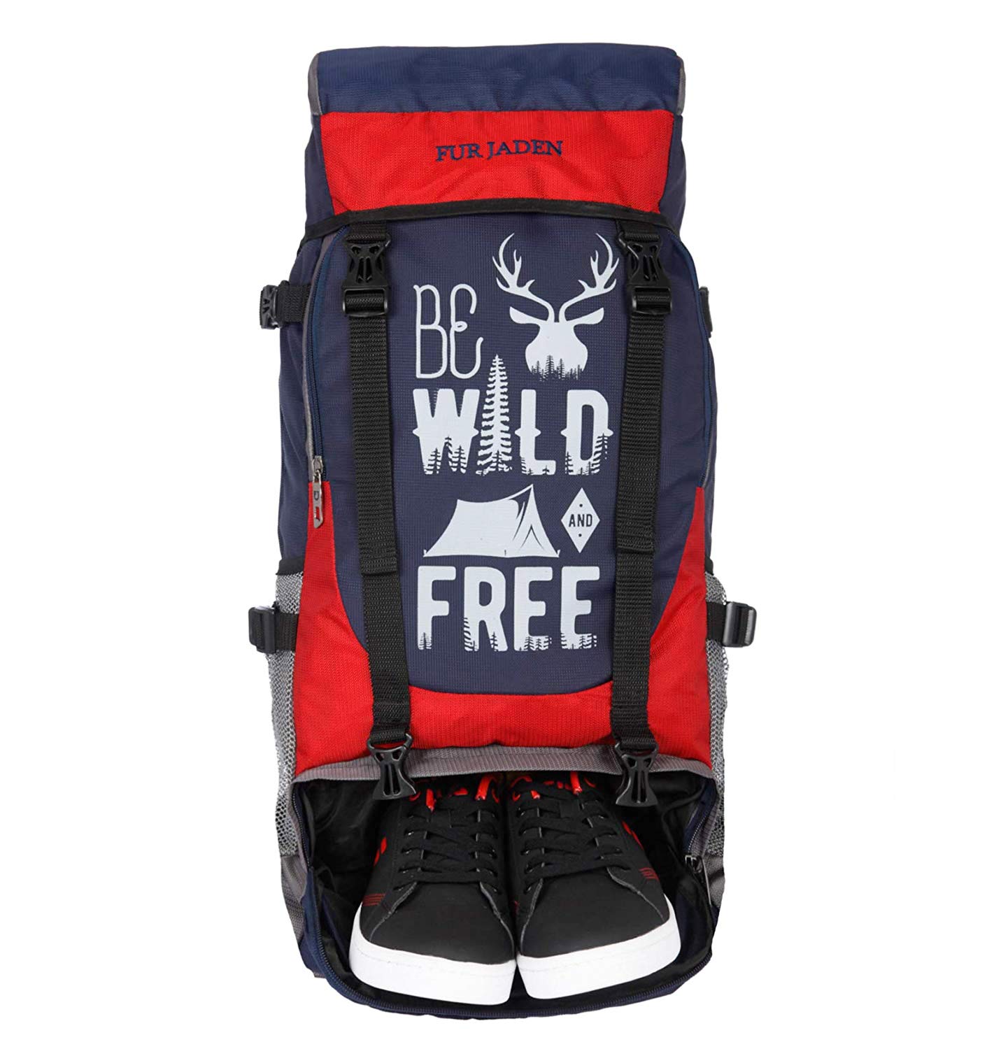 FUR JADEN 55 L Large Size Backpack (BM110 Navy Red) (B081H76V79) Amazon Price History, Amazon Price Tracker