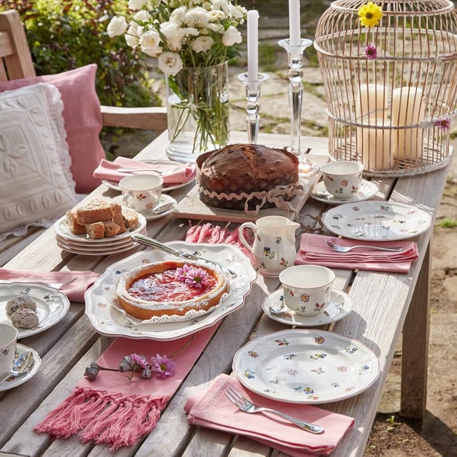 Villeroy & Boch Petite Fleur Bread and Butter Plate : Amazon