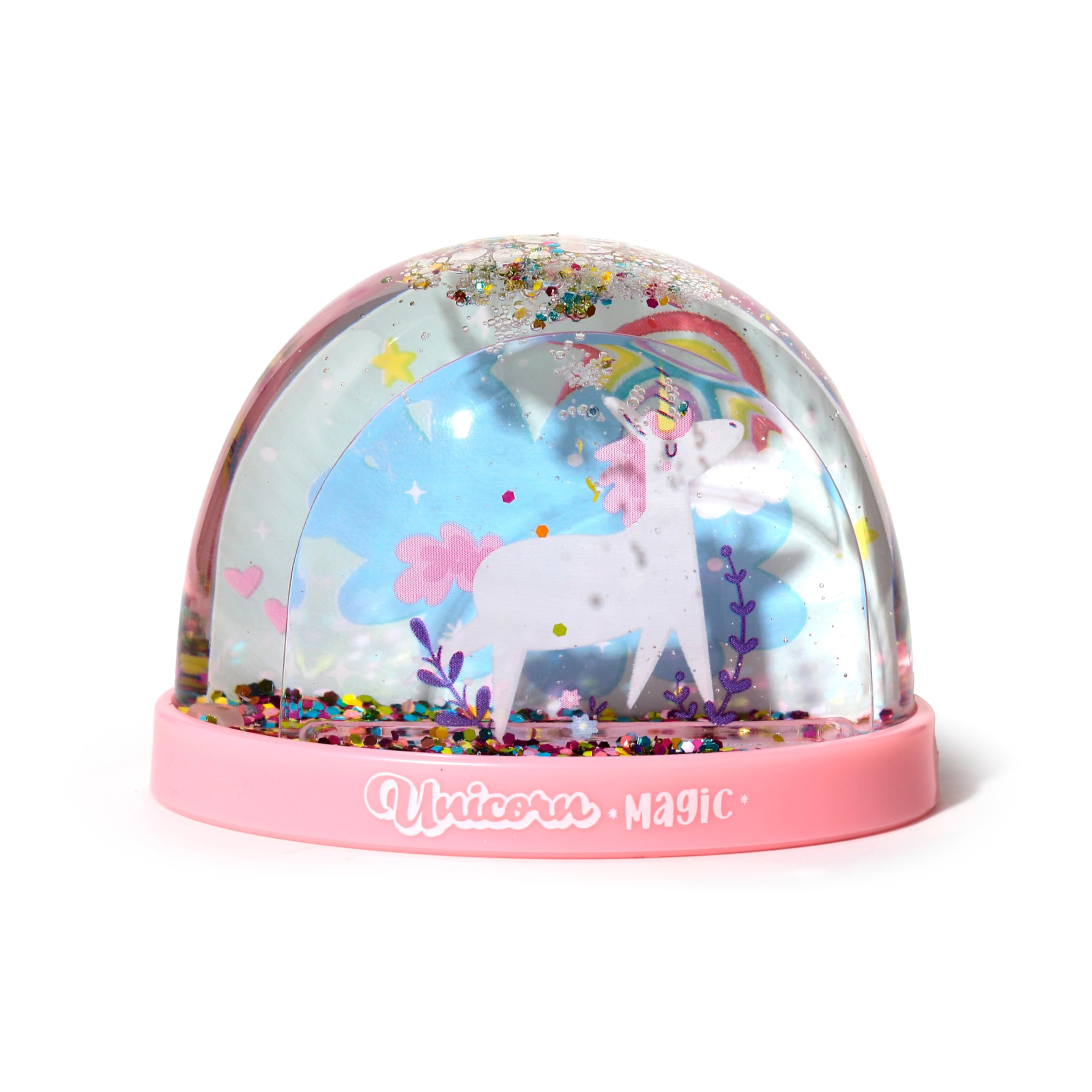 Puckator Unicorn Magic Medium Glitter Snow Storm