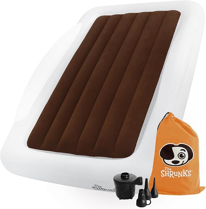 The Shrunks Toddler Travel Bed with Jetaire Electric Pump Portable