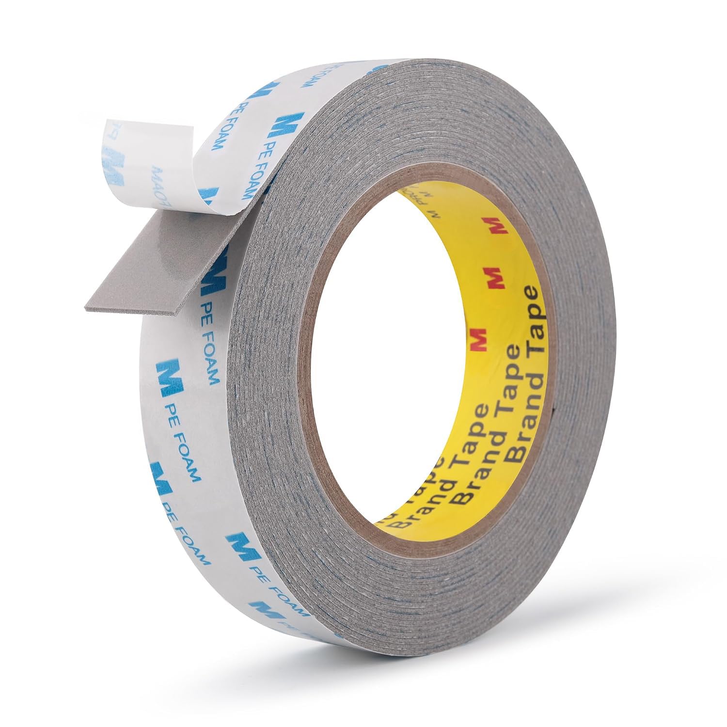 Double Sided Foam Tape Grey Heavy Duty 24.5mm x 5.5m Mounting Tape