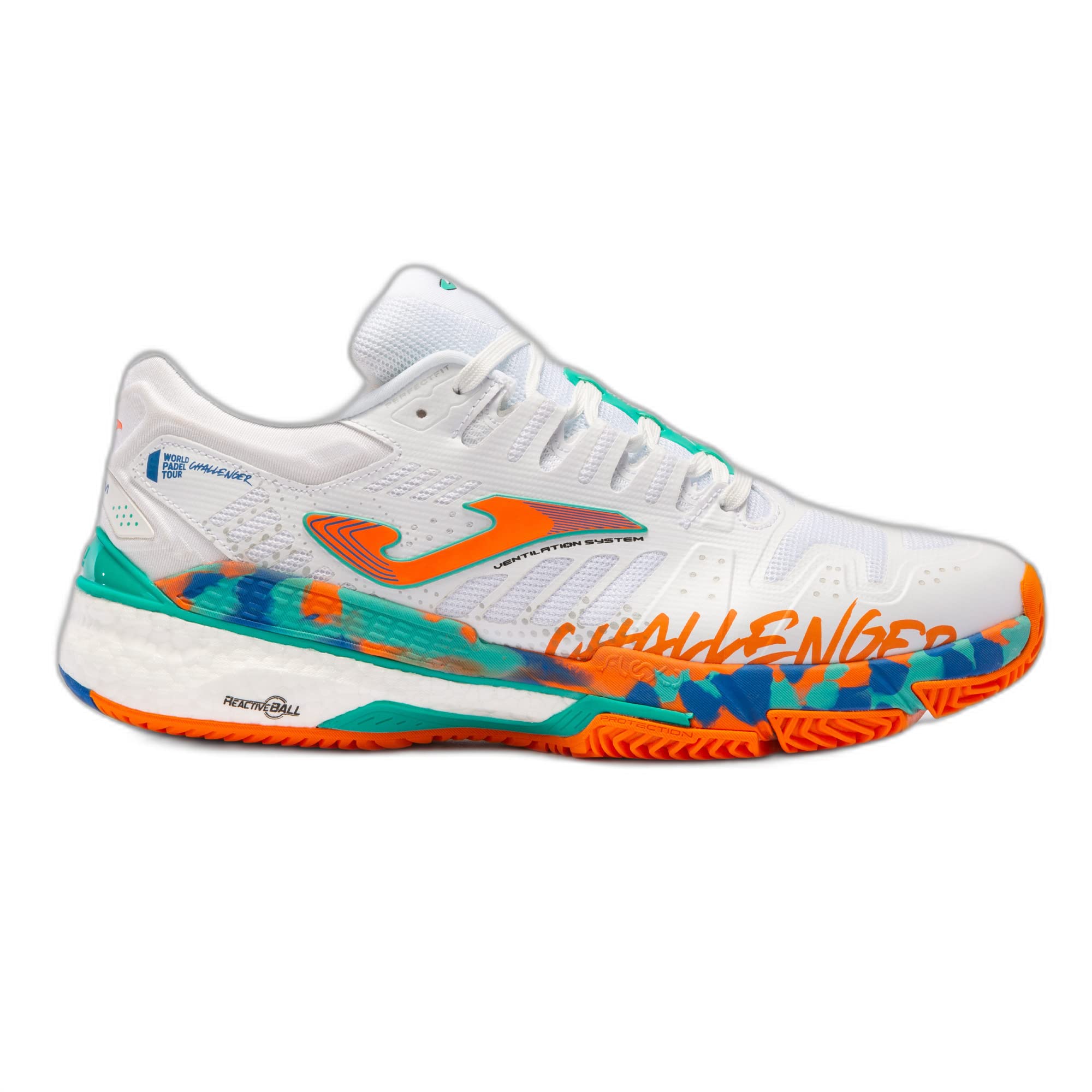Joma Tennis Shoes Hombre, White, 41 EU