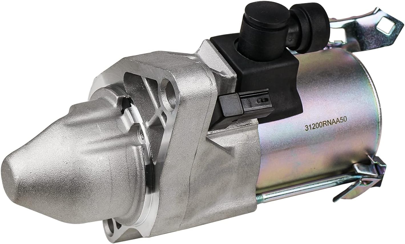 Autoround 17958 Starter Motor Compatible with Honda Civic 1.8L L4 2006 2007 2008 2009 2010 2011, OE Replacement # 31200-RNA-A50 31200-RNA-A51 31200RNAA50