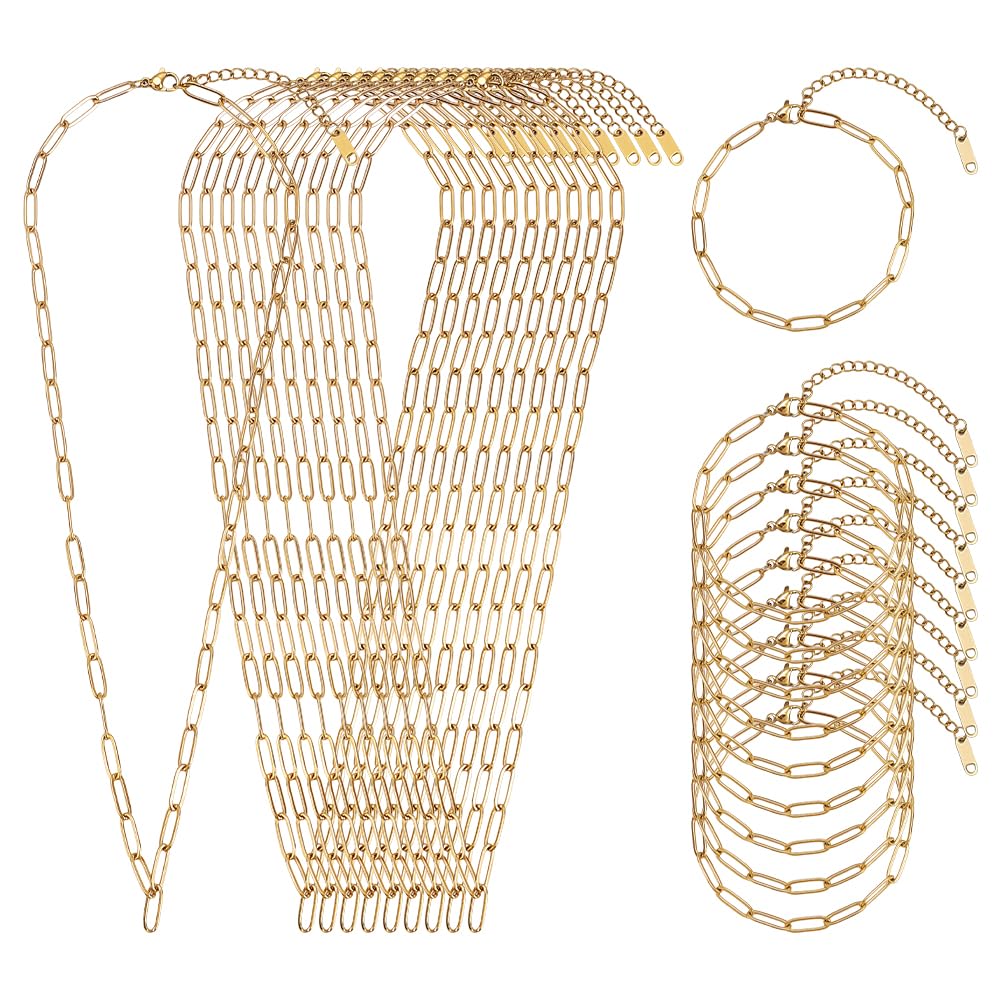 Collier et Bracelet Or 18k avec Fermoir Mousqueton robuste et fiable