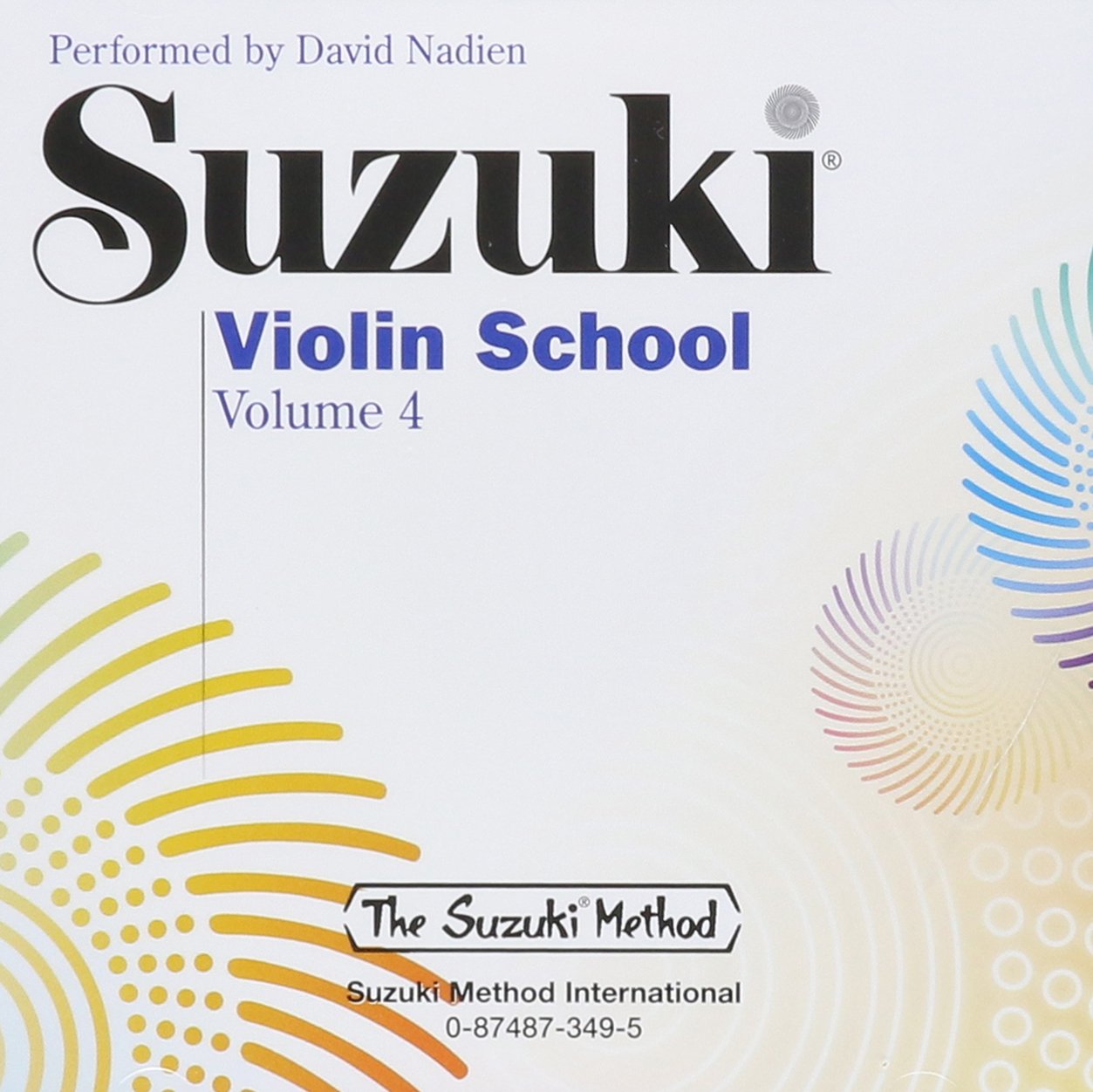 MusicSuzukiViolinSchoolCD-Vol.4-DavidNadien NADIEN DAVID (ARTIS