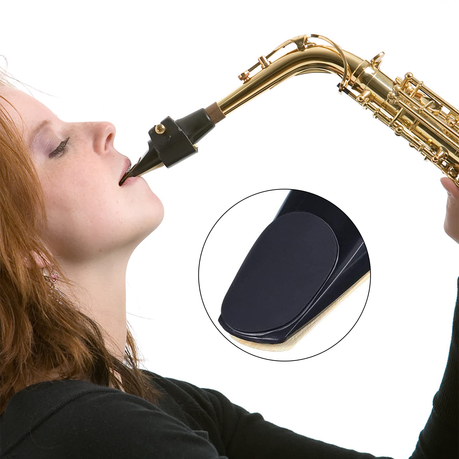 Set Di Cuscinetti In Silicone Per Bocchino Sassofono E Clarinetto - 0.3 Mm, 40 Pezzi, Anti-Scaduta, Comodi E Atossici