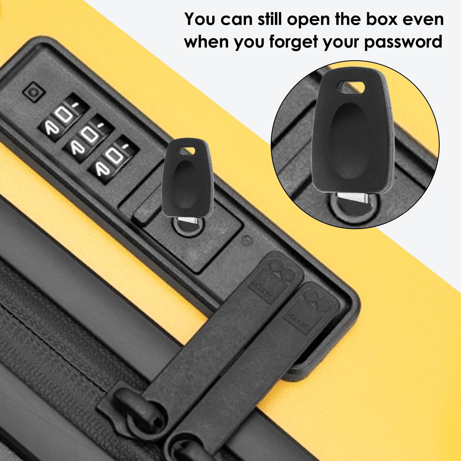 Lot De 2 Mini Cadenas à Bagages Swiss Gear TSA Avec Clés - Homologués Sentinelle